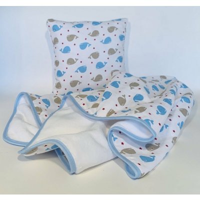 SVITAP sleep well sada Velryba modrá 90x100 35x35 – Zboží Mobilmania