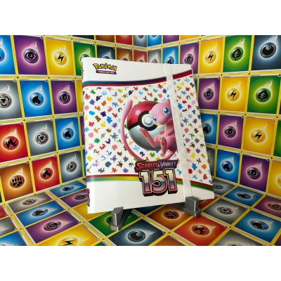 Pokémon Scarlet & Violet 151 A4 album na 360 karet – Zbozi.Blesk.cz