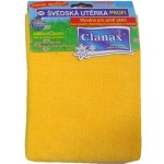 Clanax Profi švédská utěrka žlutá 40 x 40 cm 280 g/m2 1 ks – Zboží Mobilmania