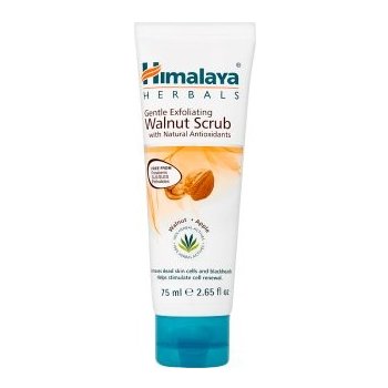 Himalaya Herbals jemný exfoliační ořechový peeling 75 ml