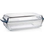 Pasabahce Borcam Pekáč skleněný hranatý s víkem 2,8 l – Zboží Dáma