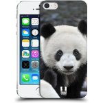 Pouzdro HEAD CASE Apple iPhone SE, 5 a 5S DIVOČINA – PANDA – Zboží Mobilmania