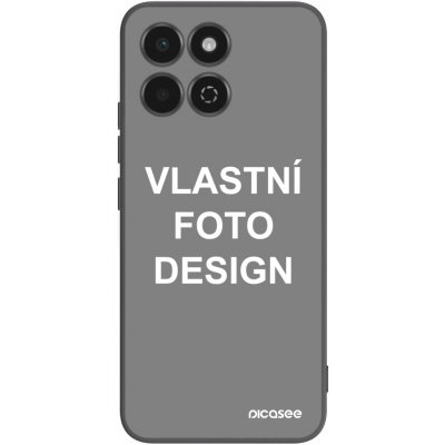 Picasee silikonový černý obal pro Honor 200 Smart 5G - Vlastní design/motiv – Zbozi.Blesk.cz