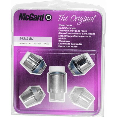 McGard Bezpečnostní matice M12 x 1,5 (kuželové plovoucí sedlo) - 24212 | Zboží Auto