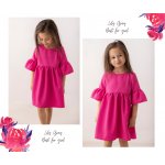 Lily Grey dívčí boho šaty ružové – Zboží Dáma