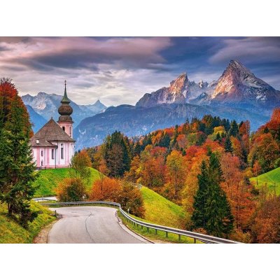 Castorland Bavorské Alpy Německo 2000 dílků