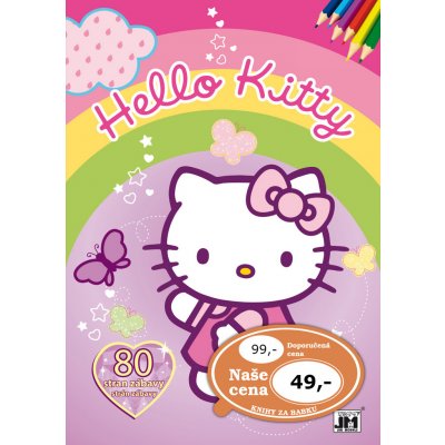Jiri Models Hello Kitty Omalovánky 80 stran – Zbozi.Blesk.cz