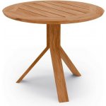 Stern Odkládací stolek Freddie, kulatý 65x53 cm, rám teak, deska teak – Hledejceny.cz