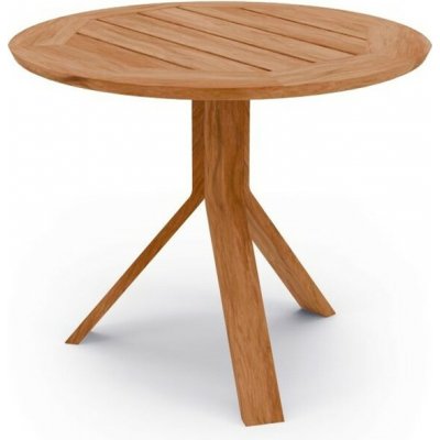 Stern Odkládací stolek Freddie, kulatý 65x53 cm, rám teak, deska teak – Hledejceny.cz
