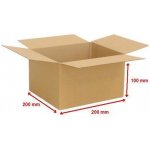 Kartonová krabice 200x100x100 mm - 25 ks (odeslání 3-5 dnů) – Zboží Živě