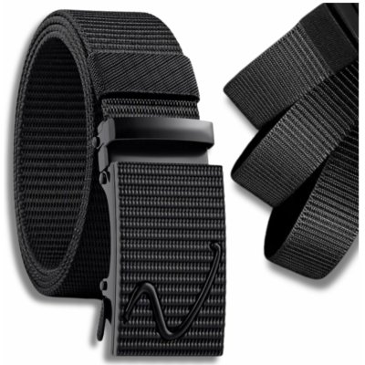 Camerazar pánský černý elastický pásek s automatickou sponou – Sleviste.cz