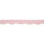 Elastická krajka, 20mm - světle růžová – Zboží Dáma