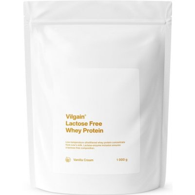 Vilgain Lactose Free Whey Protein 1000 g – Hledejceny.cz