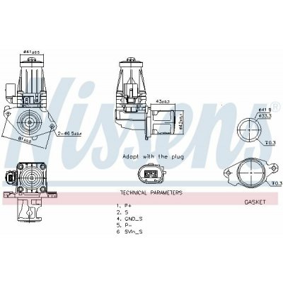 AGR-Ventil NISSENS 98377 – Hledejceny.cz
