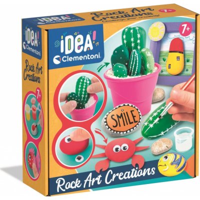 CLEMENTONI IDEA Kreativní sada Zdobení kamenů – Hledejceny.cz