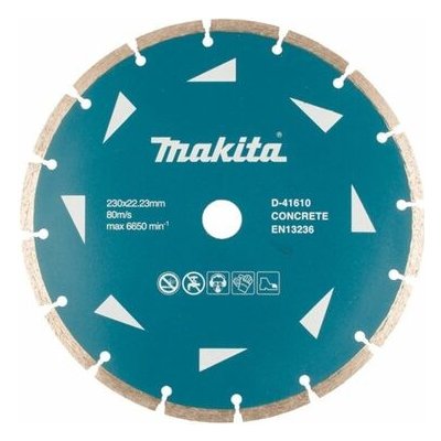 Makita D-41610 Diamantový segmentový kotouč 230mm 22.23 mm (D-41610) – Zboží Mobilmania