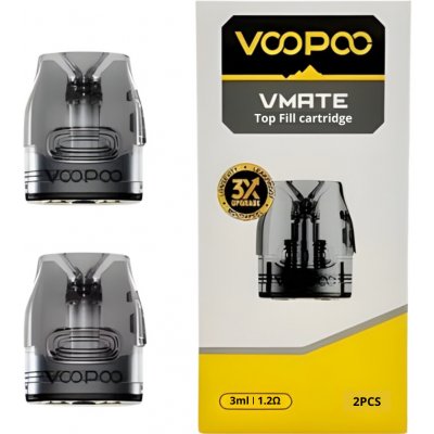 VooPoo Vmate V3 Top Fill cartridge 1,2ohm – Zboží Dáma