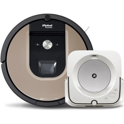 Set iRobot Roomba 976 a Braava jet m6