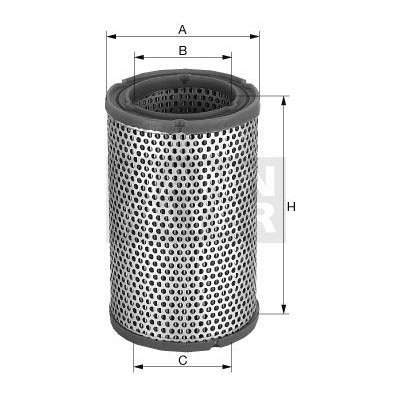 MANN-FILTER Vzduchový filtr MANN MF C1151 – Hledejceny.cz