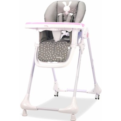 Asalvo BABY jídelní židle rabbit pink – Zboží Dáma