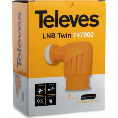 Televes Quatro LNB 0,3dB LTE Ready – Zbozi.Blesk.cz