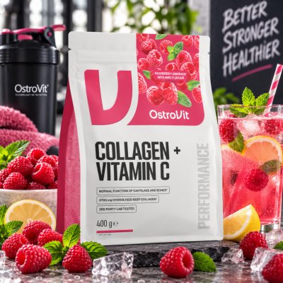 Ostrovit Collagen + vitamin C Cola & rum 400 g – Hledejceny.cz