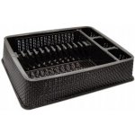 ODKAPÁVAČ NA NÁDOBÍ ODKAPÁVAČ NA NÁDOBÍ A PŘÍBORY PLASTOVÝ ČERNÝ – Zboží Dáma