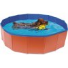 Bazény pro psy Croci Skládací bazén pro psa červený 120 x 30 cm