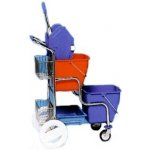 Eastmop úklidový vozík KAMZÍK 2 košíky kaskáda 21009K – Zboží Dáma