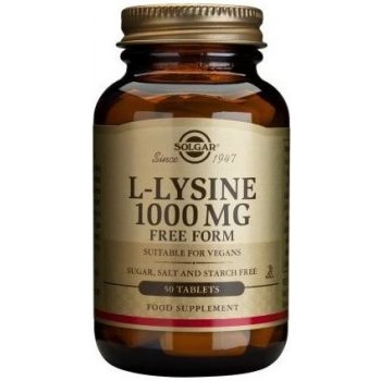 Solgar L Lysine 1000 mg 50 tablet