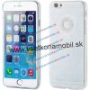 Pouzdro a kryt na mobilní telefon Apple PROTEMIO 1029 Silikonový obal Apple iPhone 6 Plus / 6S Plus GLITTER průhledný