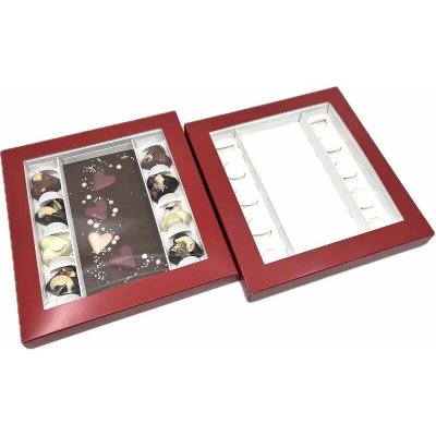 Dárková krabička na 8 ks pralinek a čokoládu typ 3 – Zboží Mobilmania