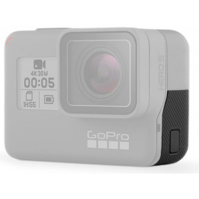ROLLIN VYMĚNITELNÁ BOČNÍ NEORIGINÁLNÍ DVÍŘKA GOPRO KAMERY HERO5/6/7 BLACK/Hero 2018 GoPro - BEZ OBALU - ŠEDÁ GO_0014 – Zboží Živě