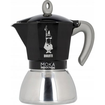 Bialetti Konvička na kávu New Moka Induction pro 6 šálků - Černá – Zboží Mobilmania