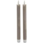 NIPEKO Svíce 23cm šedá LED 2ks/bal – Hledejceny.cz