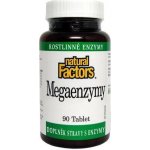 Natural Factors Mega Enzymy 90 tablet – Hledejceny.cz