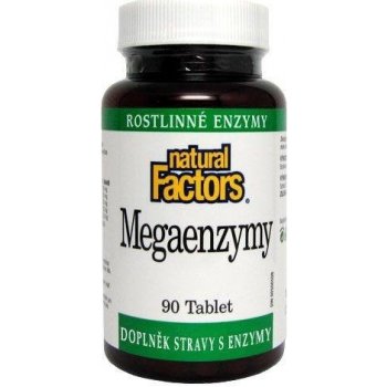 Natural Factors Mega Enzymy 90 tablet