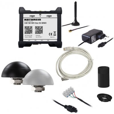 Kathrein Cestovní router CAR 160 WiFi Duo 5G Černá – Sleviste.cz
