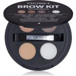 Gosh Brow Kit sada na obočí 001 3,32 g – Sleviste.cz