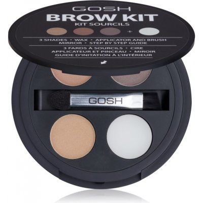 Gosh Brow Kit sada na obočí 001 3,32 g – Sleviste.cz