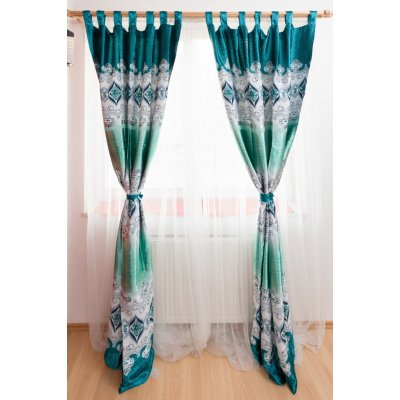 Závěs 145x245 - green orient – Hledejceny.cz