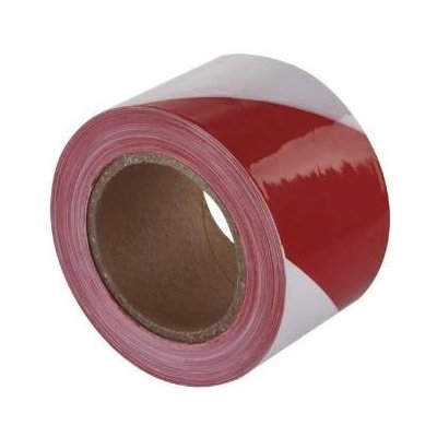 Emos Páska výstražná 75 mm x 250 m červeno-bílá – Zboží Dáma