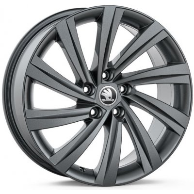 Škoda Perseus 7,5x18 5x112 ET48 anthracite – Zbozi.Blesk.cz