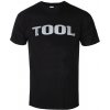 Pánské tričko s potiskem Metal ROCK OFF Tool Metallic Silver Logo černá