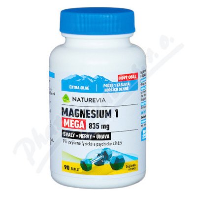 MAGNESIUM 1 MEGA 835MG 90 tablet – Hledejceny.cz