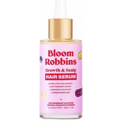 Bloom Robbins Growth & Scalp hair serum sérum pro všechny typy vlasů 50 ml – Hledejceny.cz