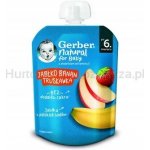 Gerber Natural kapsička jablko banán jahoda 90 g – Sleviste.cz