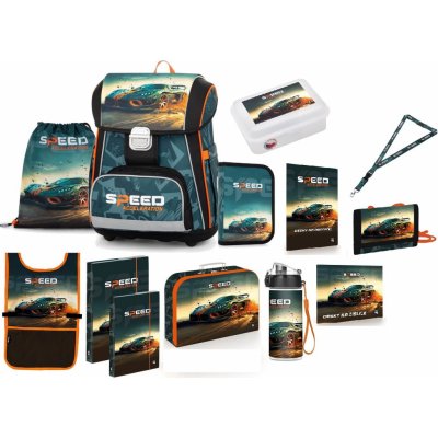 Karton P+P Školní sada set 13 ks PREMIUM Auto – Zboží Mobilmania