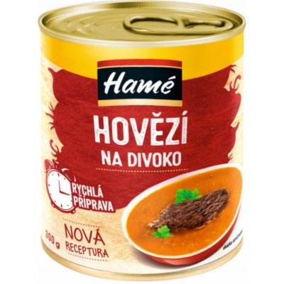 Hamé Divoké hovězí maso 300 g – Zboží Dáma