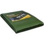 Proteco Zesílená nepromokavá plachta s oky 10 x 12 m 100 g/m² – Hledejceny.cz